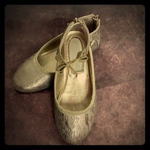 Girls Kenneth Cole Ballet Flats with ankle strap